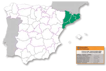 Licencia Cataluña