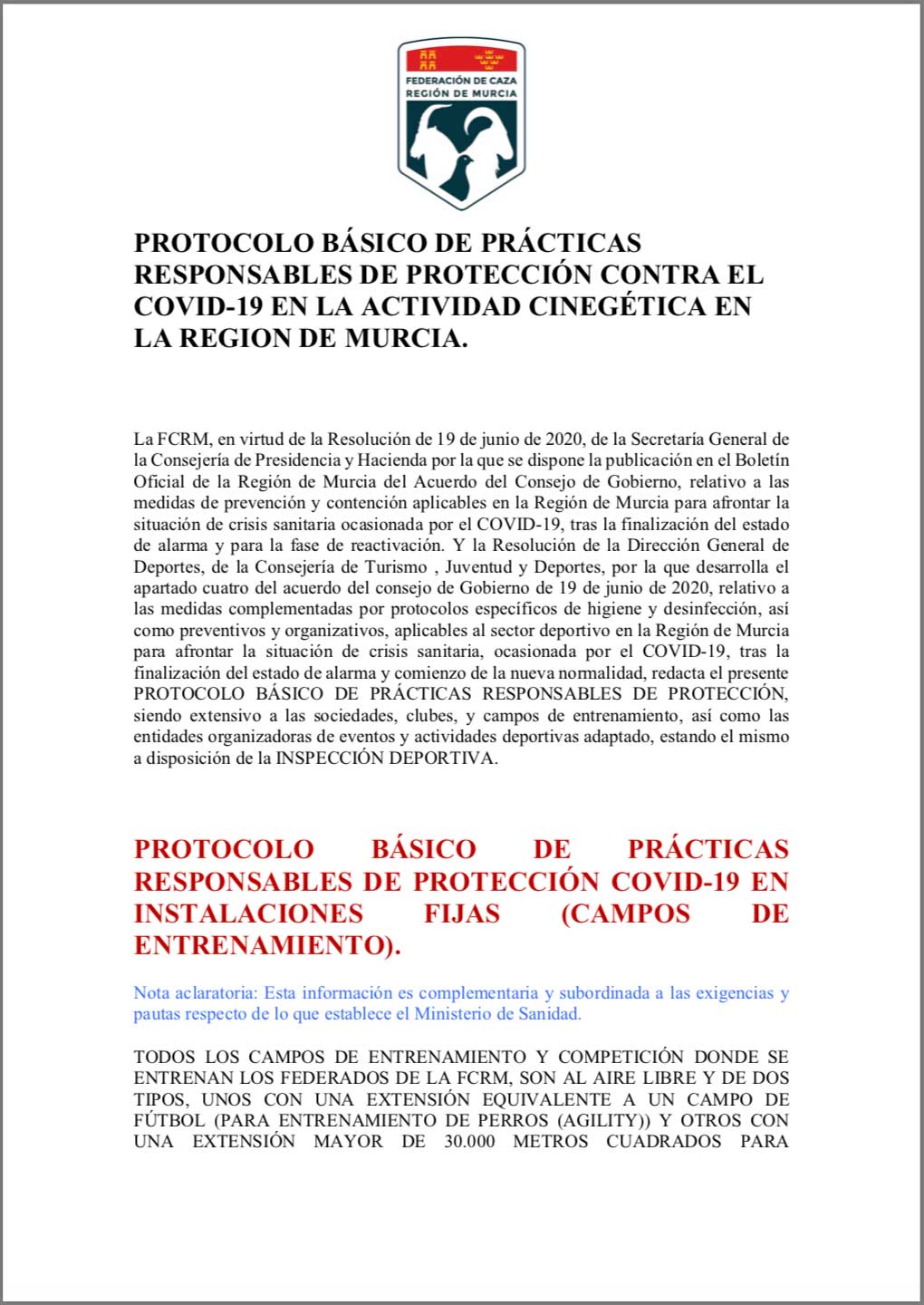 Protocolo Covid Murcia 01