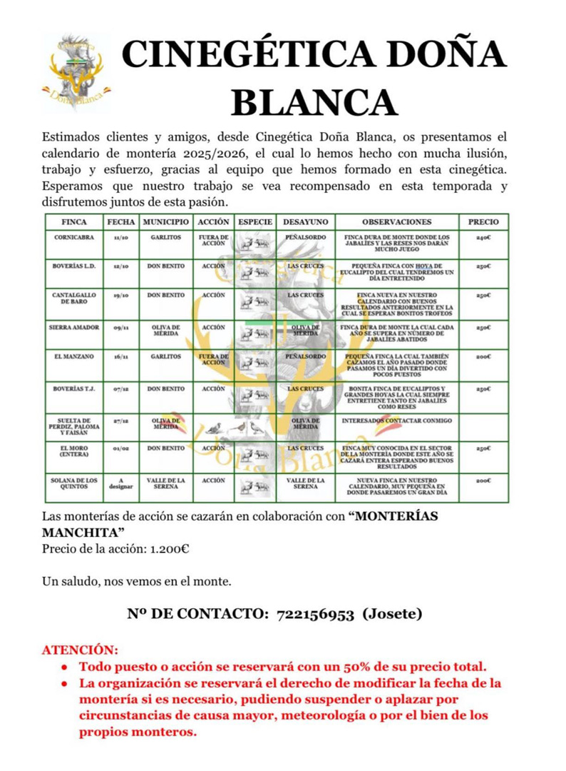 Programa Monterias Luis Aguilar 2025
