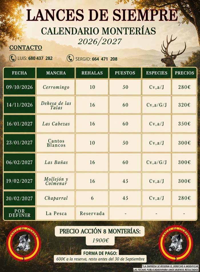 Programa Monterias Lances de Siempre
