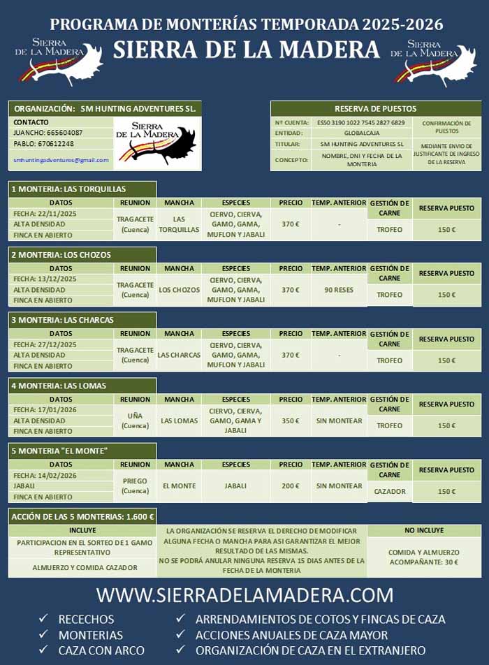 Programa Monterias Luis Aguilar 2025